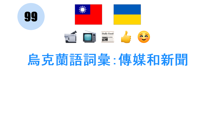 烏克蘭語詞彙：傳媒和新聞